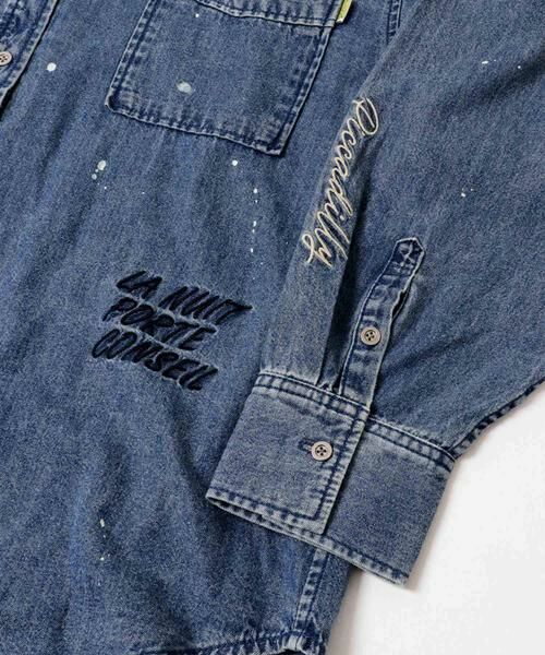 URBAN RESEARCH / アーバンリサーチ シャツ・ブラウス | 『別注』PICCADILLY×URBAN RESEARCH　刺繍デニムシャツ | 詳細10