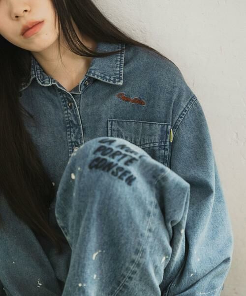 URBAN RESEARCH / アーバンリサーチ シャツ・ブラウス | 『別注』PICCADILLY×URBAN RESEARCH　刺繍デニムシャツ | 詳細2