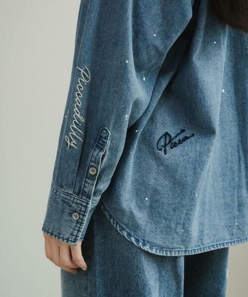 URBAN RESEARCH / アーバンリサーチ シャツ・ブラウス | 『別注』PICCADILLY×URBAN RESEARCH　刺繍デニムシャツ | 詳細3