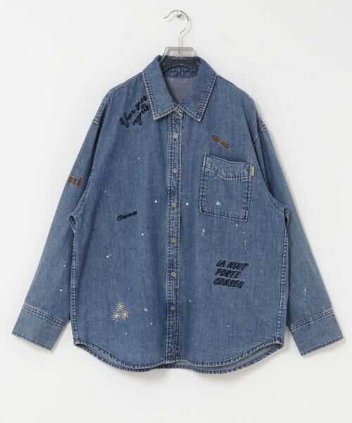 URBAN RESEARCH / アーバンリサーチ シャツ・ブラウス | 『別注』PICCADILLY×URBAN RESEARCH　刺繍デニムシャツ | 詳細8