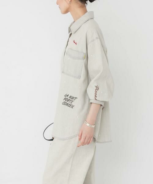 URBAN RESEARCH / アーバンリサーチ シャツ・ブラウス | 『別注』PICCADILLY×URBAN RESEARCH　刺繍デニムシャツ | 詳細17
