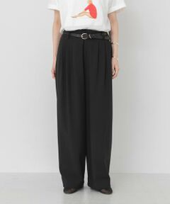 URBAN RESEARCH / アーバンリサーチ その他パンツ | 『4サイズ展開』スリータックワイドパンツ