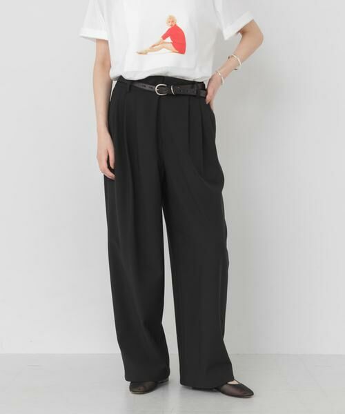 URBAN RESEARCH / アーバンリサーチ その他パンツ | 『4サイズ展開』スリータックワイドパンツ | 詳細1