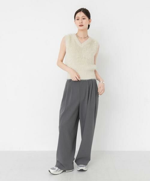 URBAN RESEARCH / アーバンリサーチ その他パンツ | 『4サイズ展開』スリータックワイドパンツ | 詳細15