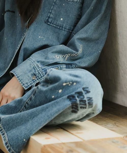 URBAN RESEARCH / アーバンリサーチ デニムパンツ | 『別注』PICCADILLY×URBAN RESEARCH 刺繍デニムパンツ | 詳細1