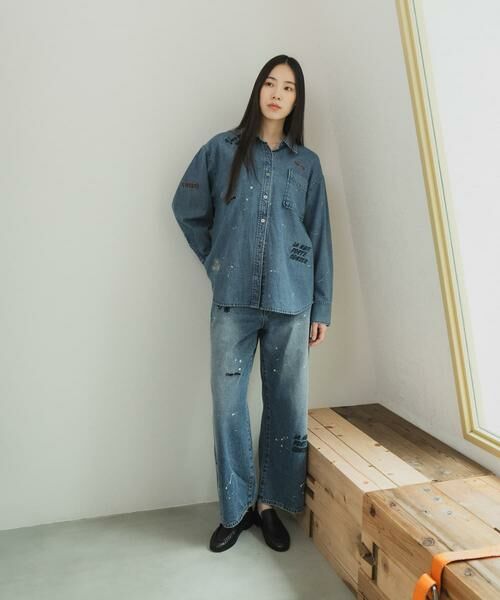 URBAN RESEARCH / アーバンリサーチ デニムパンツ | 『別注』PICCADILLY×URBAN RESEARCH 刺繍デニムパンツ | 詳細6