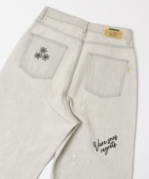 URBAN RESEARCH / アーバンリサーチ デニムパンツ | 『別注』PICCADILLY×URBAN RESEARCH 刺繍デニムパンツ | 詳細22