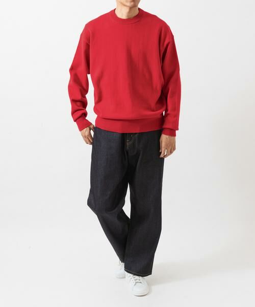 URBAN RESEARCH / アーバンリサーチ ニット・セーター | COTTON CASHMERE CREW NECK KNIT | 詳細1