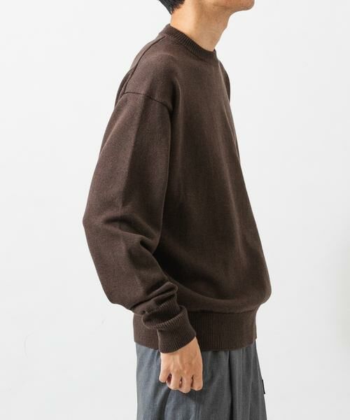URBAN RESEARCH / アーバンリサーチ ニット・セーター | COTTON CASHMERE CREW NECK KNIT | 詳細7