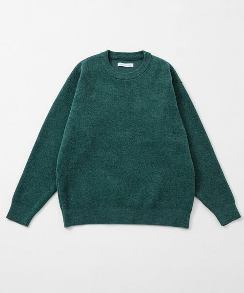URBAN RESEARCH / アーバンリサーチ ニット・セーター | SOFT TOUCH MOLE KNIT（グリーン）