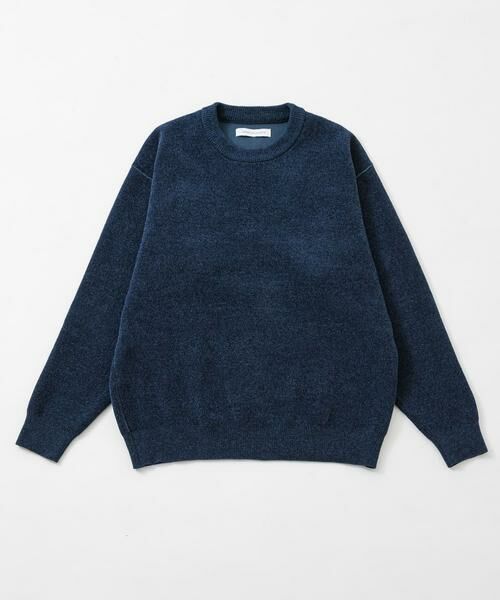 URBAN RESEARCH / アーバンリサーチ ニット・セーター | SOFT TOUCH MOLE KNIT（ネイビー）