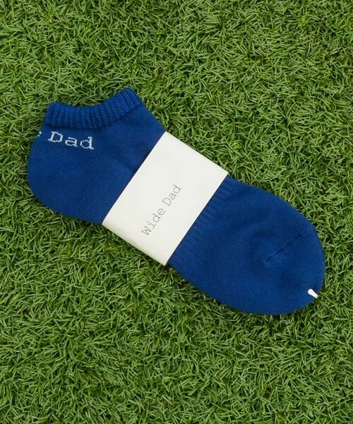 URBAN RESEARCH / アーバンリサーチ ソックス | Wide Dad　WIDE DAD SHORT SOCKS（ブルー）