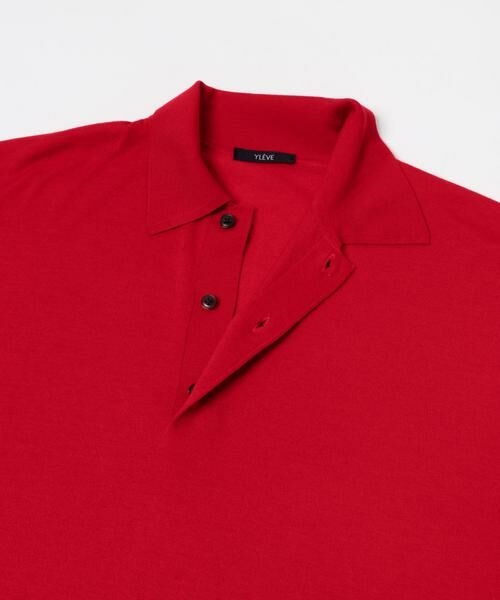 URBAN RESEARCH / アーバンリサーチ ニット・セーター | YLEVE　W/S CASHMERE  KNIT POLO | 詳細2