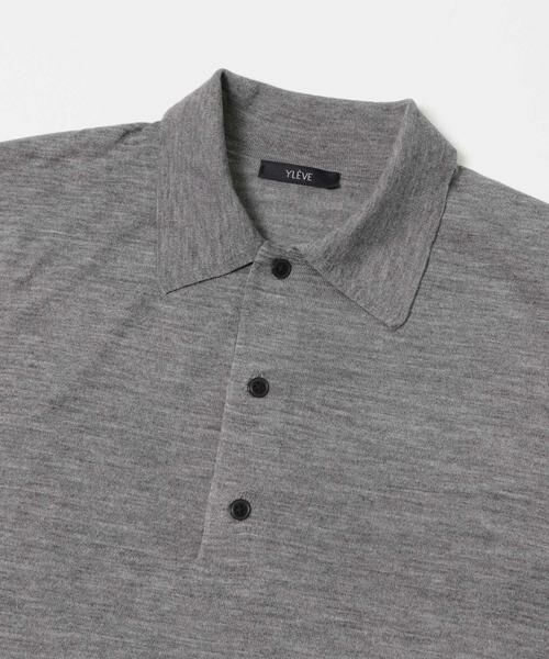 URBAN RESEARCH / アーバンリサーチ ニット・セーター | YLEVE　W/S CASHMERE  KNIT POLO | 詳細14