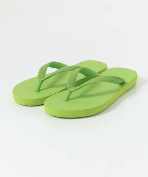 URBAN RESEARCH / アーバンリサーチ サンダル | CYAARVO　THONG SANDAL（グリーン系その他）