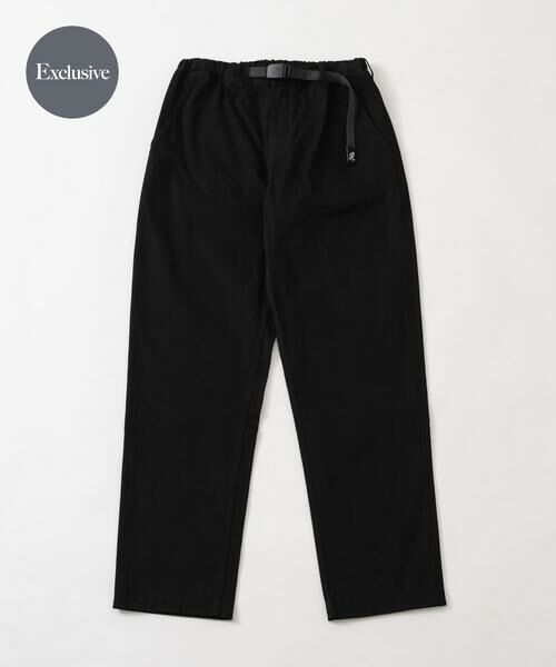 URBAN RESEARCH / アーバンリサーチ その他パンツ | 『別注』Gramicci for URBAN RESEARCH BRUSHED COTTON TWILL PANTS(ブラック)