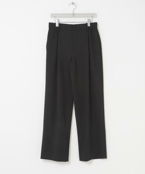 URBAN RESEARCH / アーバンリサーチ その他パンツ | ANOTHER OFFICE HABANA BANDED SLACKS(ブラック)