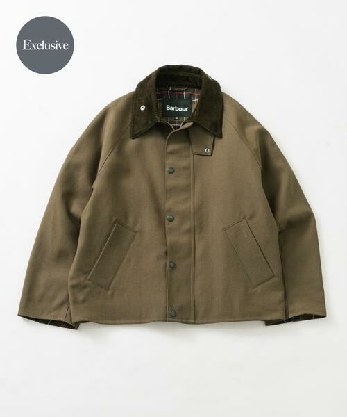 URBAN RESEARCH / アーバンリサーチ その他アウター | 『別注』Barbour / URBAN RESEARCH　TRANSPORT WOOL JACKET（ブラウン）