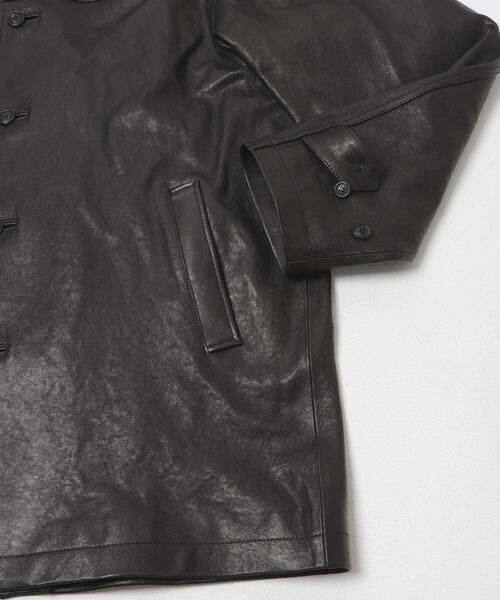 URBAN RESEARCH / アーバンリサーチ レザーブルゾン・ジャケット | ANOTHER OFFICE　LEATHER CAR COAT | 詳細6