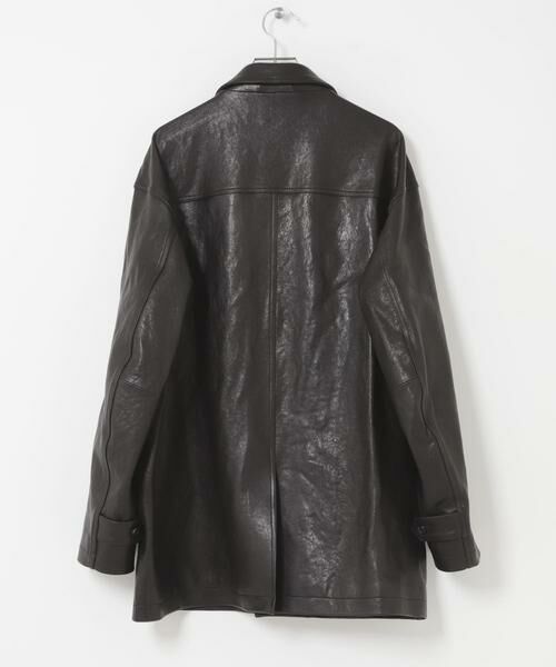 URBAN RESEARCH / アーバンリサーチ レザーブルゾン・ジャケット | ANOTHER OFFICE　LEATHER CAR COAT | 詳細8