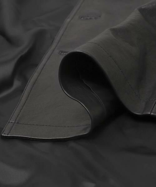 URBAN RESEARCH / アーバンリサーチ レザーブルゾン・ジャケット | ANOTHER OFFICE　LEATHER CAR COAT | 詳細9