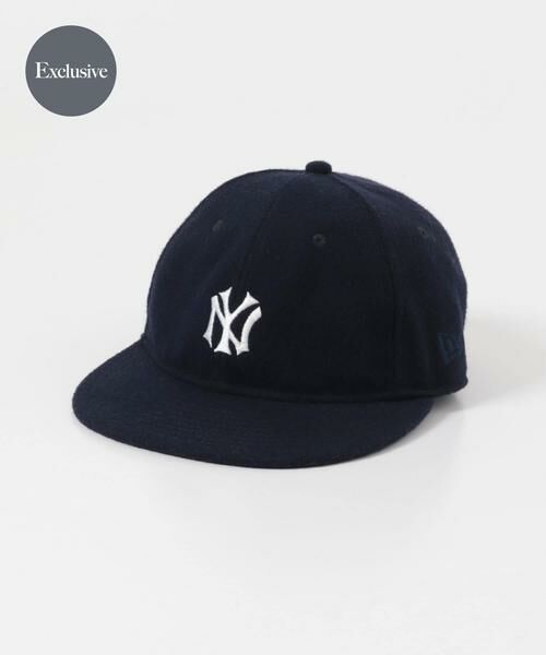 URBAN RESEARCH / アーバンリサーチ キャップ | 『別注』New Era×URBAN RESEARCH　RC950 WOOL MELTON CAP（ネイビー）