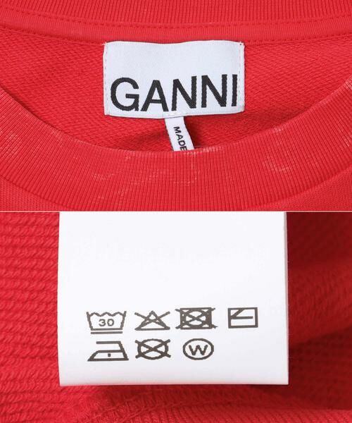 URBAN RESEARCH / アーバンリサーチ スウェット | GANNI　ISOLI CREWNECK CHERRY | 詳細10