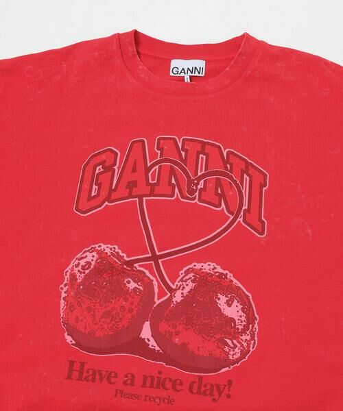 URBAN RESEARCH / アーバンリサーチ スウェット | GANNI　ISOLI CREWNECK CHERRY | 詳細6
