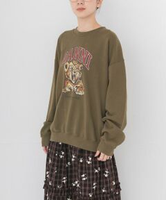 URBAN RESEARCH / アーバンリサーチ スウェット | GANNI　ISOLI CREWNECK TIGER