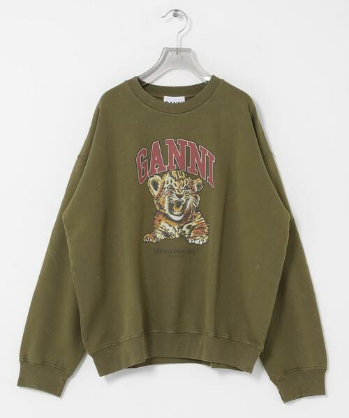 URBAN RESEARCH / アーバンリサーチ スウェット | GANNI　ISOLI CREWNECK TIGER | 詳細6