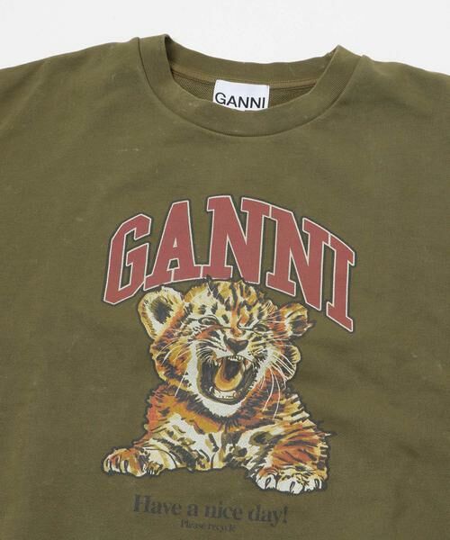 URBAN RESEARCH / アーバンリサーチ スウェット | GANNI　ISOLI CREWNECK TIGER | 詳細7