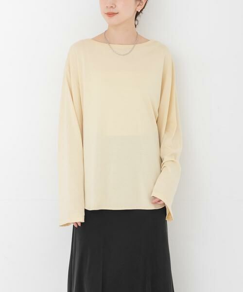 URBAN RESEARCH / アーバンリサーチ Tシャツ | HAKUJI　BACK TWIST PULLOVER | 詳細1