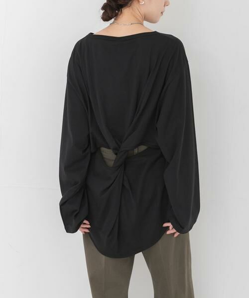 URBAN RESEARCH / アーバンリサーチ Tシャツ | HAKUJI　BACK TWIST PULLOVER | 詳細16