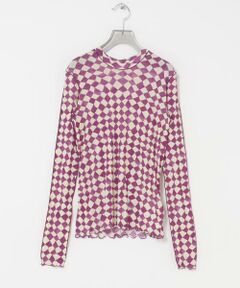 URBAN RESEARCH / アーバンリサーチ Tシャツ | HAKUJI　DIAMOND PRINT RIB LONG-SLEEVE PULLOVER