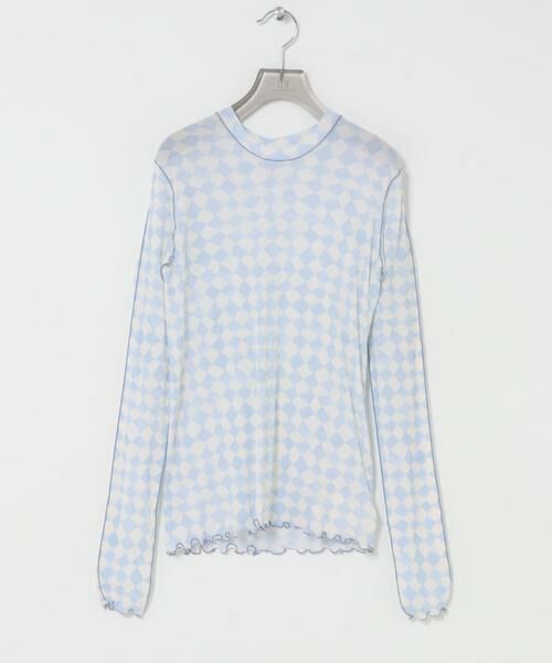 URBAN RESEARCH / アーバンリサーチ Tシャツ | HAKUJI　DIAMOND PRINT RIB LONG-SLEEVE PULLOVER | 詳細1
