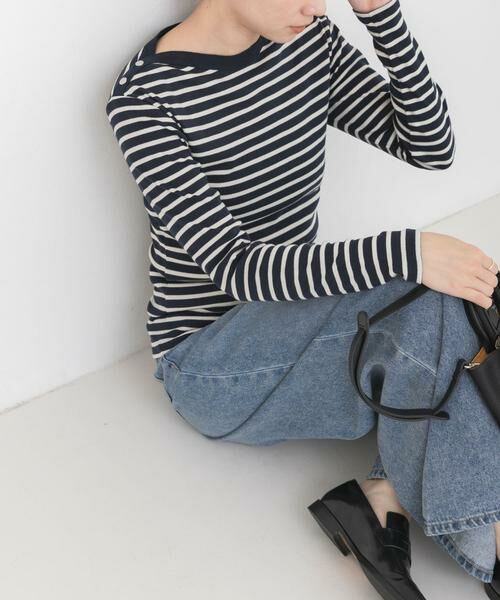 URBAN RESEARCH / アーバンリサーチ Tシャツ | 『別注』LE MINOR×URBAN RESEARCH　ボーダーカットソー | 詳細6