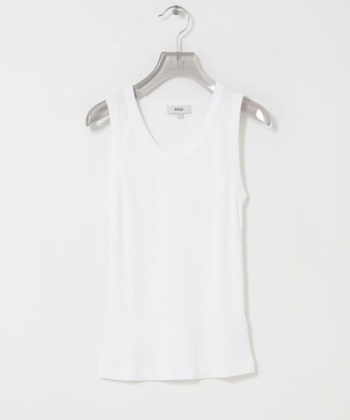 URBAN RESEARCH / アーバンリサーチ タンクトップ | AGOLDE　POPPY TANK-TOP（ホワイト）