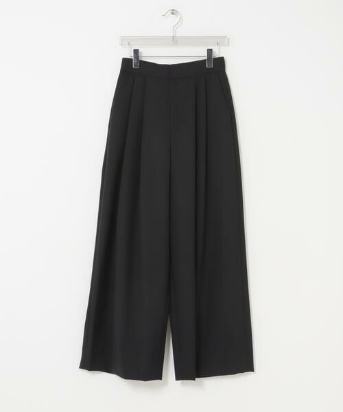 URBAN RESEARCH / アーバンリサーチ その他パンツ | ATON　WOOL TROPICAL EASY PANTS（ブラック）