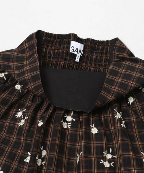 URBAN RESEARCH / アーバンリサーチ スカート | GANNI　CHECK TIERED FRILL SKIRT | 詳細2