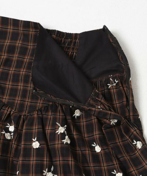 URBAN RESEARCH / アーバンリサーチ スカート | GANNI　CHECK TIERED FRILL SKIRT | 詳細3
