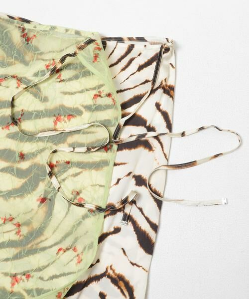 URBAN RESEARCH / アーバンリサーチ スカート | GANNI　PRINTED STRETCH SATIN SKIRT | 詳細3