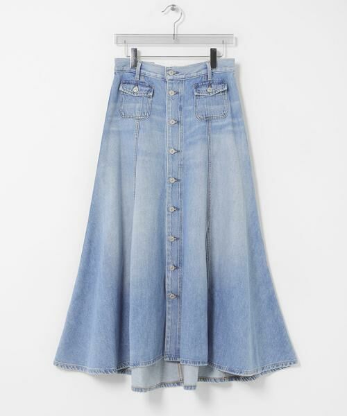 URBAN RESEARCH / アーバンリサーチ スカート | CITIZENS of HUMANITY　DEVIN PATCH POCKET SKIRT（ライトインディゴブル）