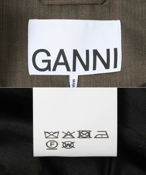 URBAN RESEARCH / アーバンリサーチ ブルゾン | GANNI　WOOL MELANGE BOMBER JACKET | 詳細7