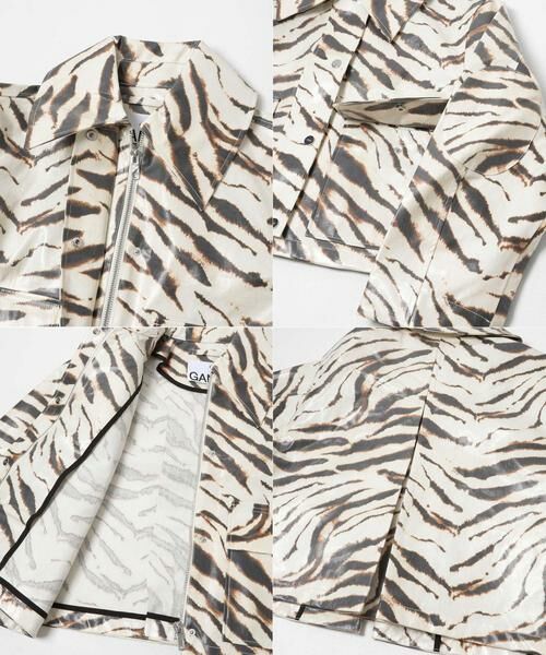 URBAN RESEARCH / アーバンリサーチ その他アウター | GANNI　PRINTED LAMINATED BARN JACKET | 詳細2