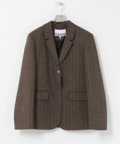 URBAN RESEARCH / アーバンリサーチ その他アウター | GANNI　WOOL STRIPE BLAZER