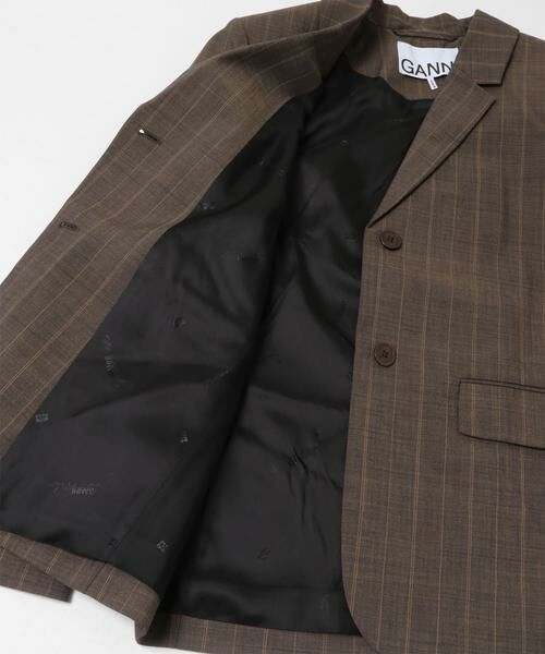 URBAN RESEARCH / アーバンリサーチ その他アウター | GANNI　WOOL STRIPE BLAZER | 詳細2
