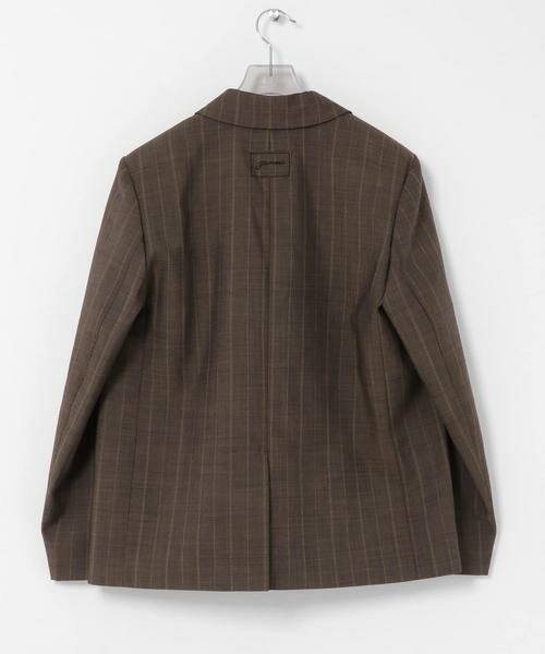 URBAN RESEARCH / アーバンリサーチ その他アウター | GANNI　WOOL STRIPE BLAZER | 詳細4