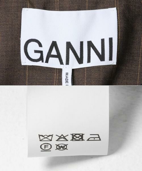 URBAN RESEARCH / アーバンリサーチ その他アウター | GANNI　WOOL STRIPE BLAZER | 詳細7