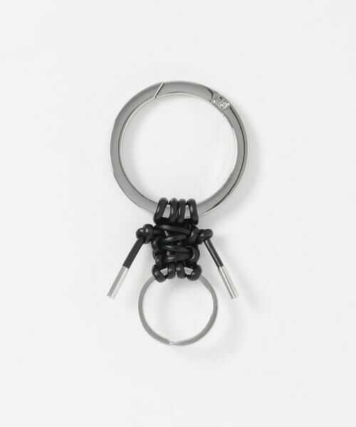 URBAN RESEARCH / アーバンリサーチ キーホルダー・ストラップ | 『一部別注カラー』ITTI　CRISTY KNOTMAN RING（ブラック）