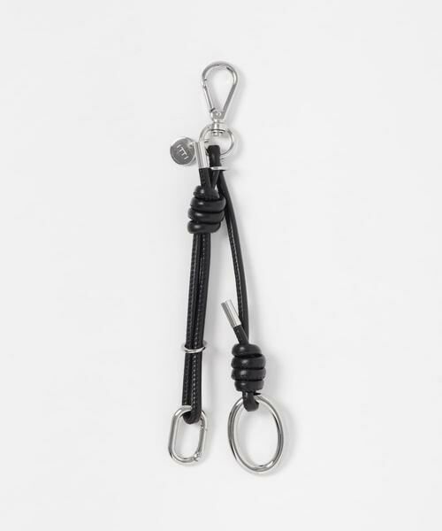 URBAN RESEARCH / アーバンリサーチ キーホルダー・ストラップ | 『一部別注カラー』ITTI　CRISTY KNOT CODE CHARM（ブラック）